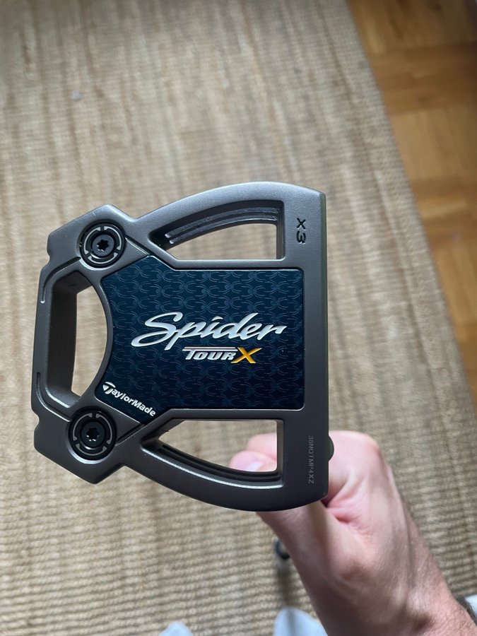 TaylorMade Spider Tour X putter med SuperStroke grepp