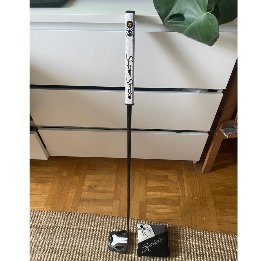 TaylorMade Spider Tour X putter med SuperStroke grepp