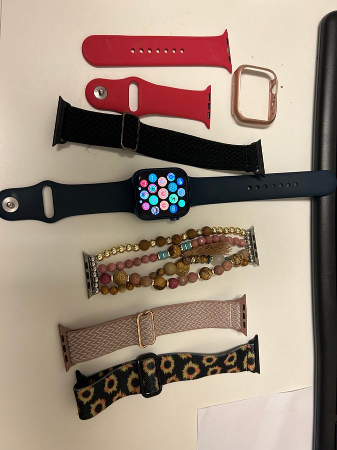 Apple Watch Series 7 LTE 45mm Blå