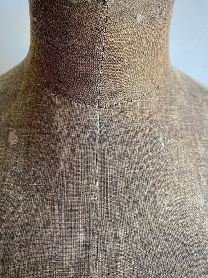 Torso Antik Provdocka modell äldre med patina vintage Aktiebolaget Gejon