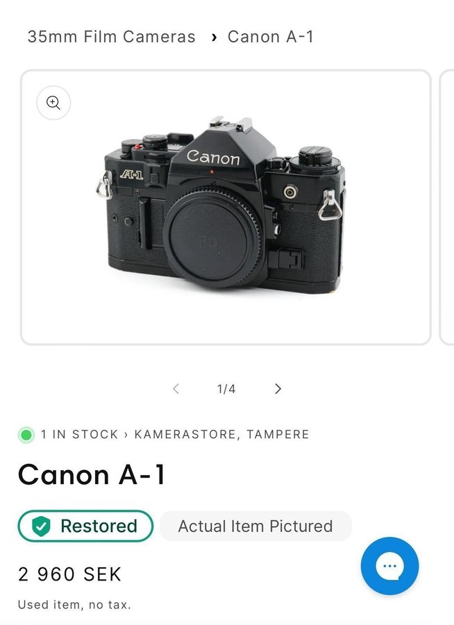 Canon A-1: En Tidlös Klassiker för Fotografiälskare