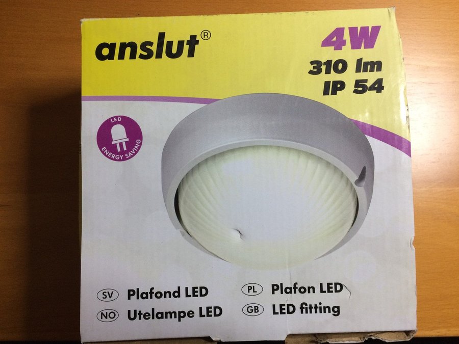 Anslut Plafond LED utomhus