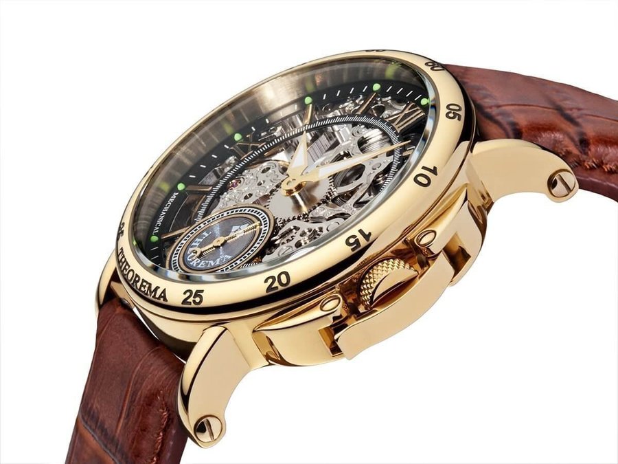 Theorema Casablanca GM-101-3 | GOLD| Handmade German Watch