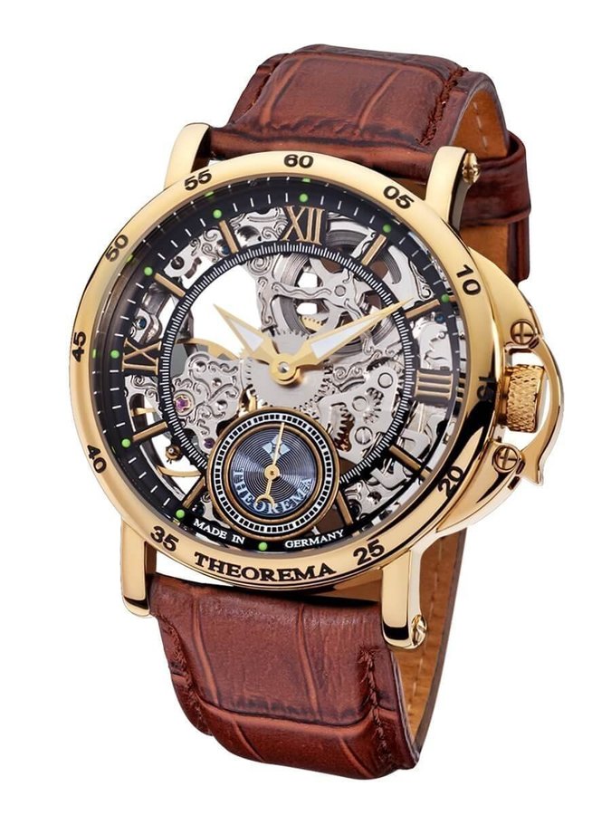 Theorema Casablanca GM-101-3 | GOLD| Handmade German Watch