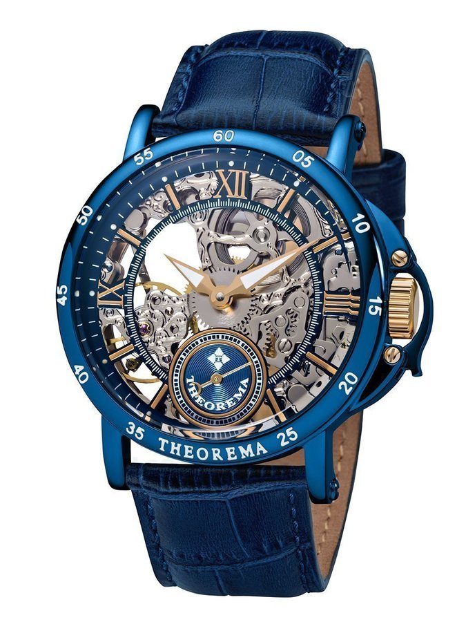 Theorema Casablanca - GM-101-15 | BLUE| Handmade German Watch