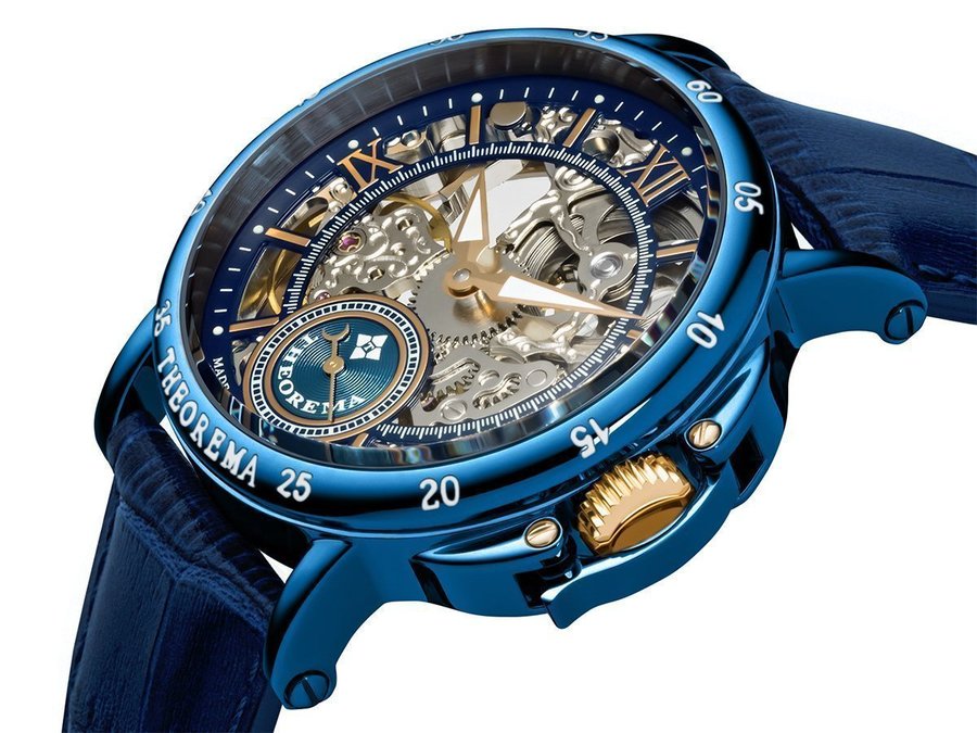 Theorema Casablanca - GM-101-15 | BLUE| Handmade German Watch