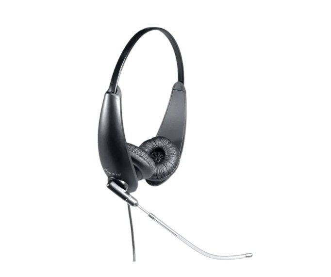 Accutone telephone stereo headset till call center reception osv (NY)