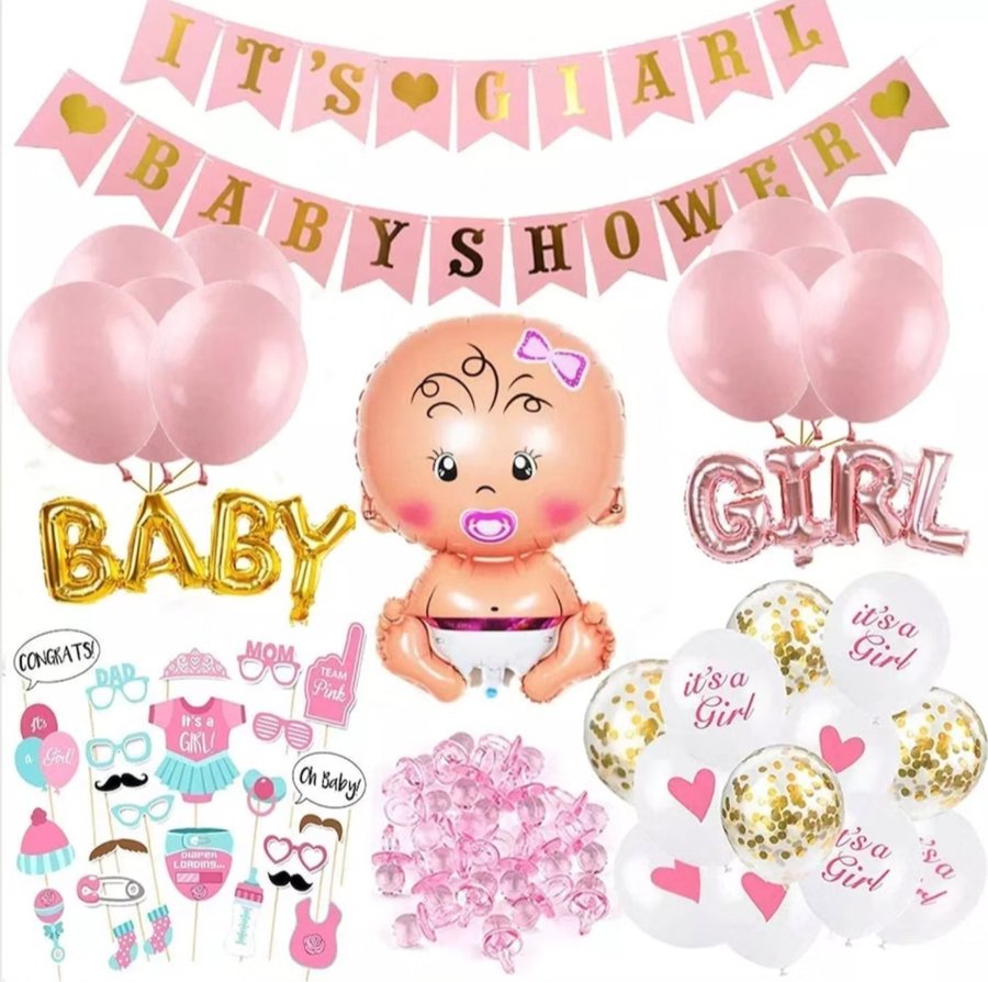 Baby Shower Kit - IT'S A GIRL