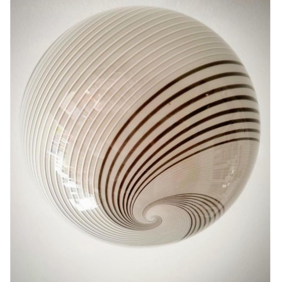 Murano Vintage swirl lampe / Loftslampe