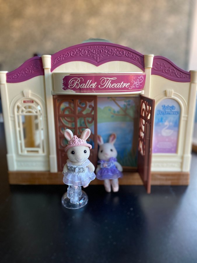 Sylvanian Families 5256 balettskola "Tutu" Svansjön Nötknäpparen