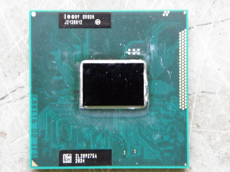 Intel i3-2350m processor till laptop 100 % felfri