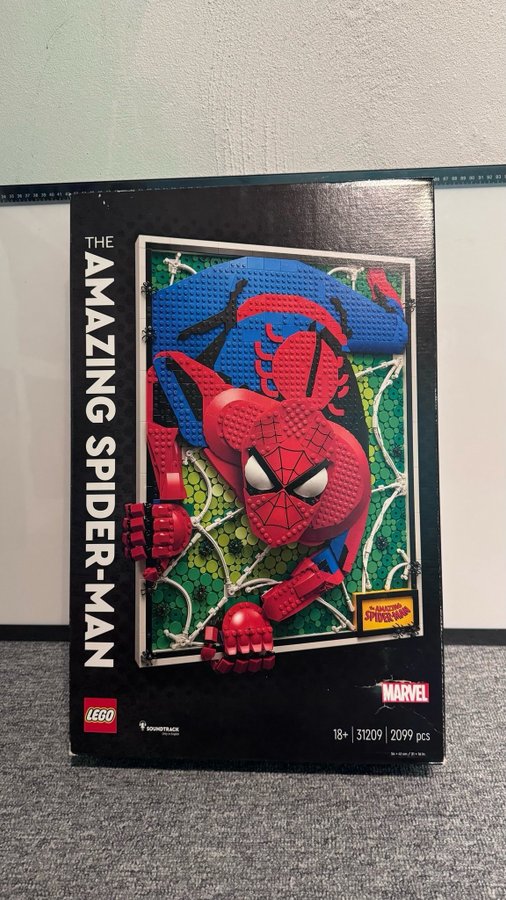 Uåbnet - 31209 LEGO Art The Amazing Spider-Man