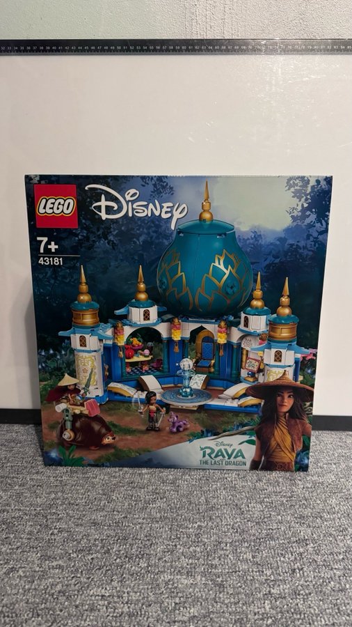 Uåbnet - 43181 LEGO Disney Raya and the Last Dragon Raya and the Heart Palace