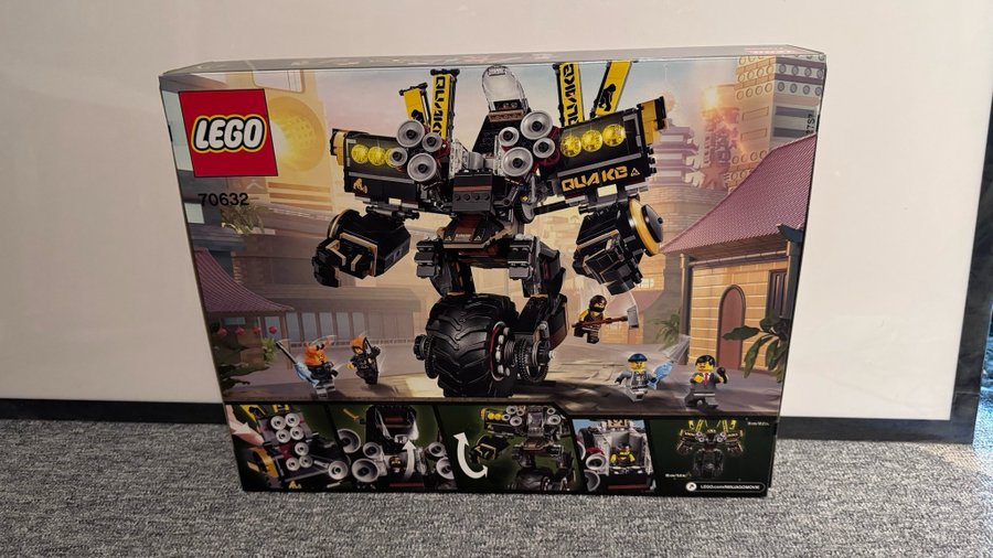 Uåbnet - 70632 The LEGO Ninjago Movie Quake Mech