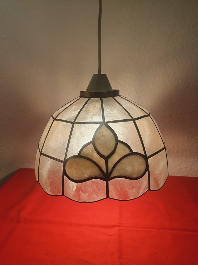 Retro Vintage Taklampa Snäckskal Kökslampa Hallampa Hänglampa