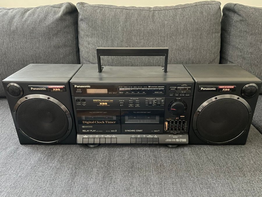 Panasonic RX-CT900 Portable Stereo Kassett/Radio Boombox