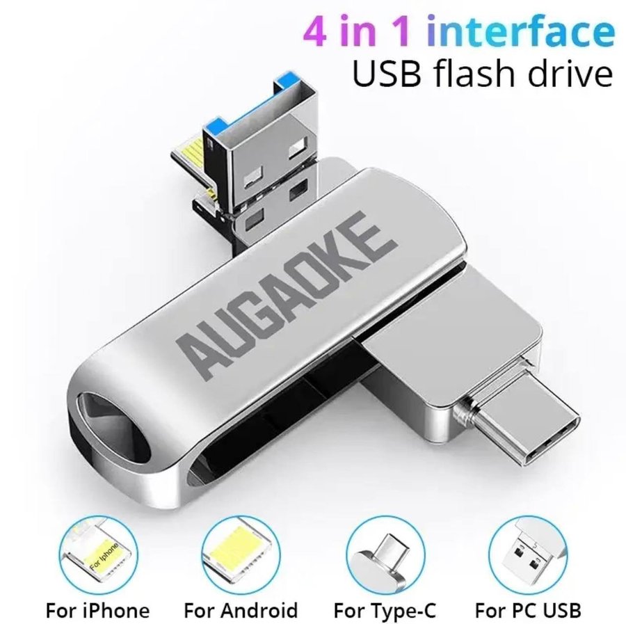 USB flash minne 64 GB 4-i-1