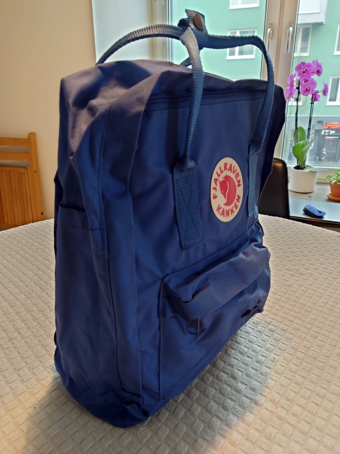 Fjällräven Kånken rare vintage Historiska museet Blue