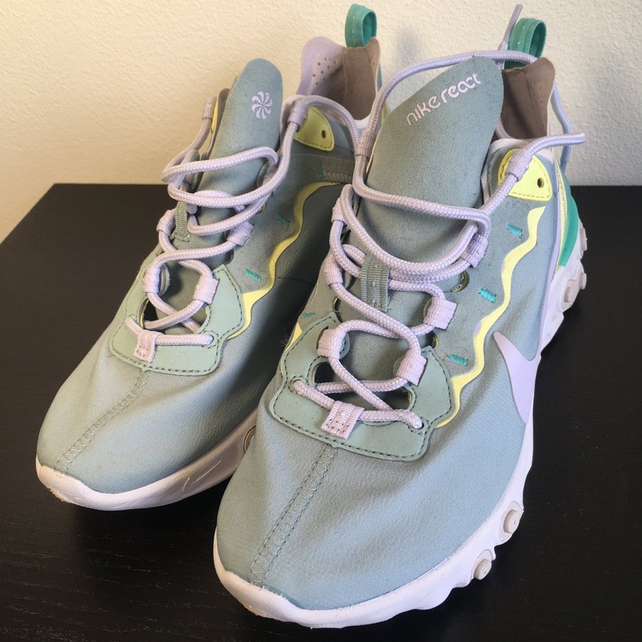 Nike React Element 55 Damskor Grå/Lila