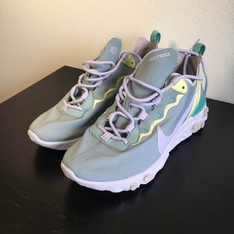 Nike React Element 55 Damskor Grå/Lila