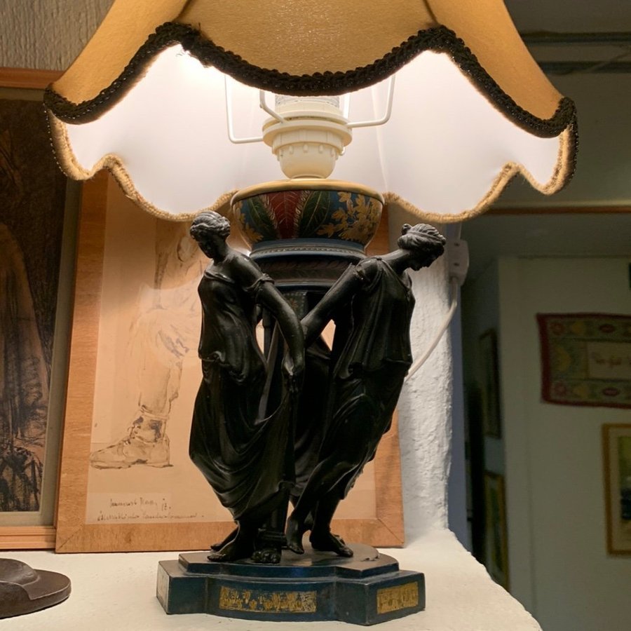 Lampa Art Deco Tre Gracer