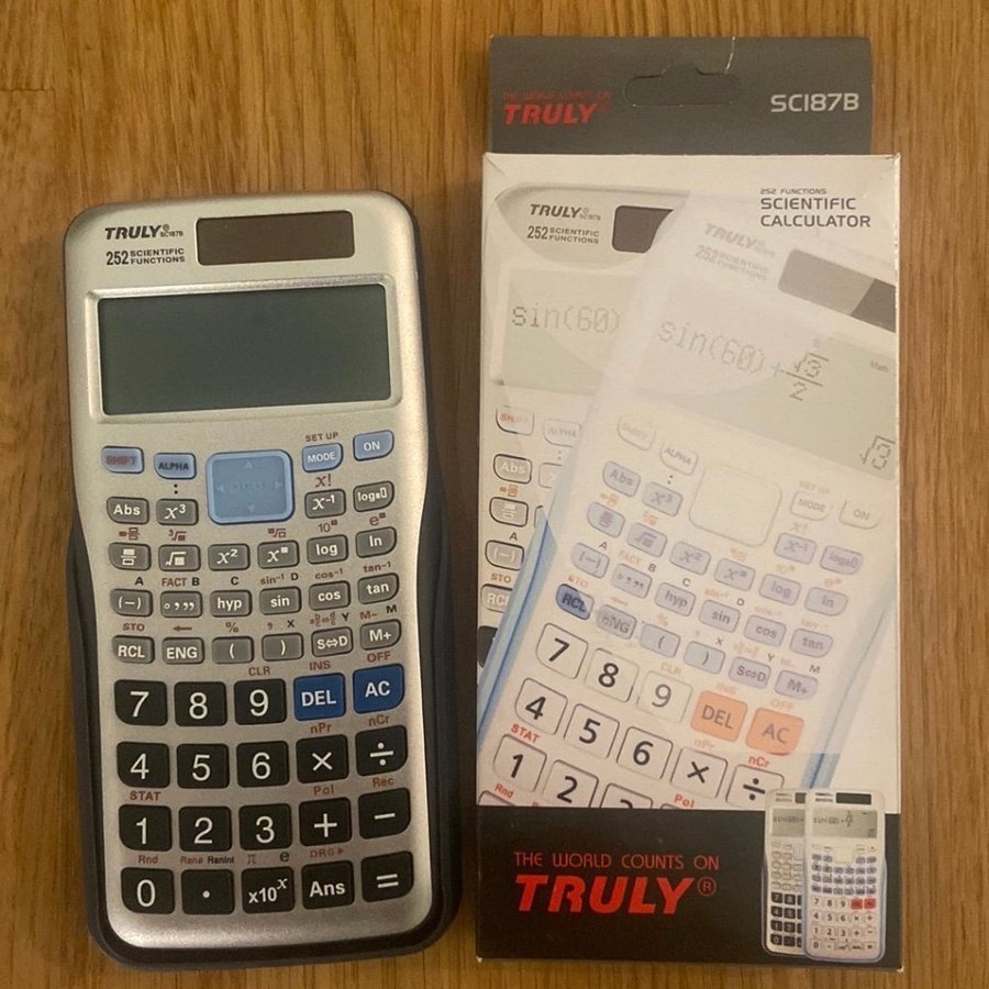 Truly Scientific Calculator SC186B