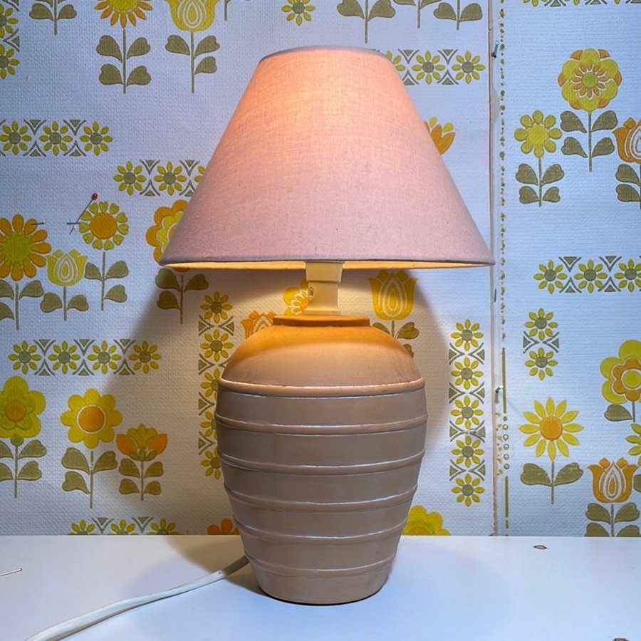 Vintage Ikea lampa B9005 - terrakotta beehive lamp