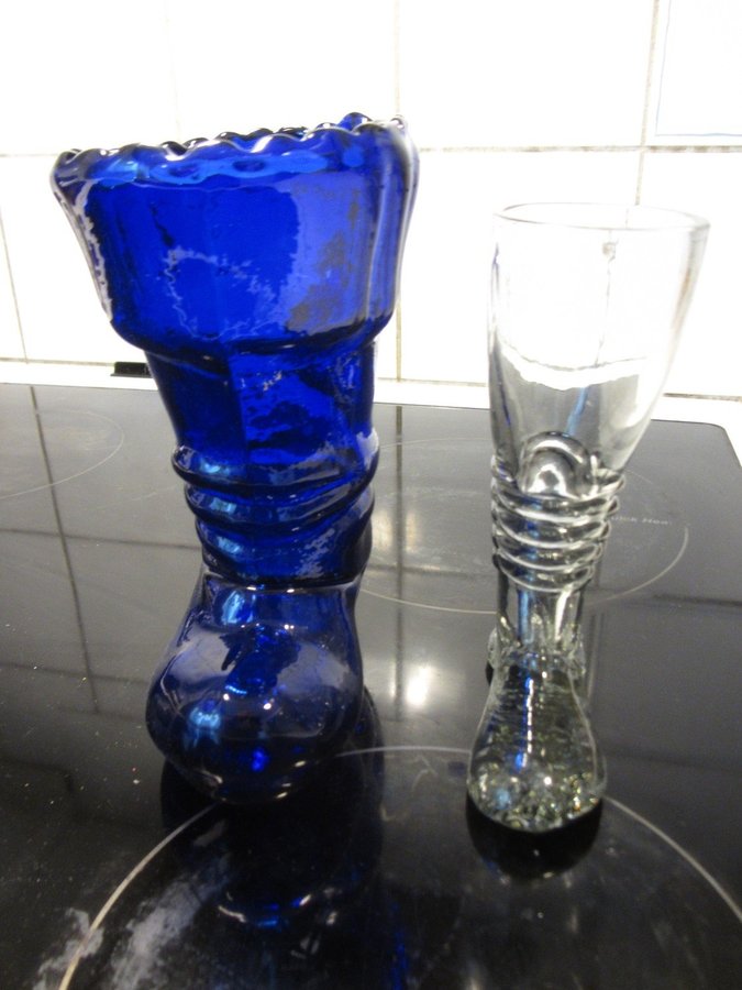 2st Stövlar Stövel Reijmyre glas Grogglas Grogg Öl Ölglas Vintage ölglas