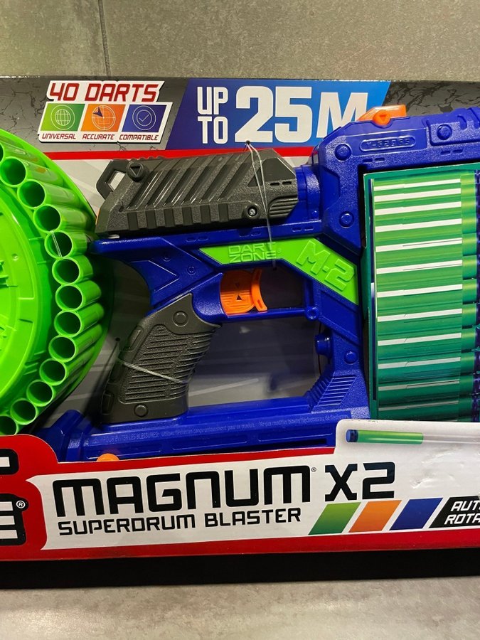 Present? Dart Zone - Magnum x2! Nypris 599kr! Helt nytt - aldrig öppnad!