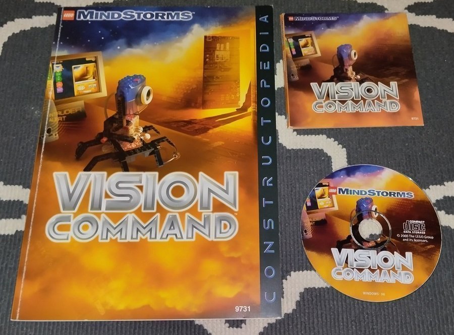 Lego Mindstorms: Vision Command - Manual + CD-Rom [Franska]