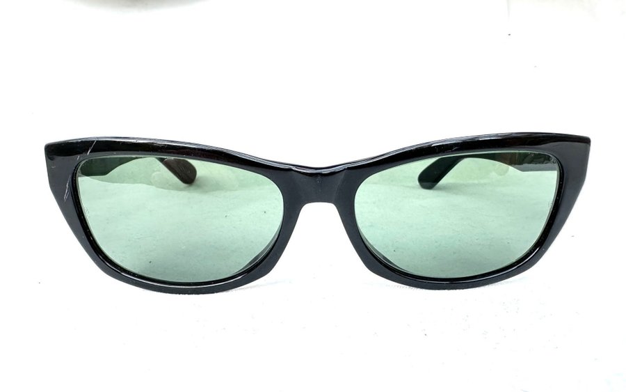 Vintage rare BL Bausch  Lomb Ray-Ban W1436 VTAS Shiny Black Innerview Wayfarer