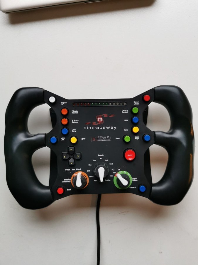 Steelseries SRW-S1 - Racing Wheel / Ratt till PC