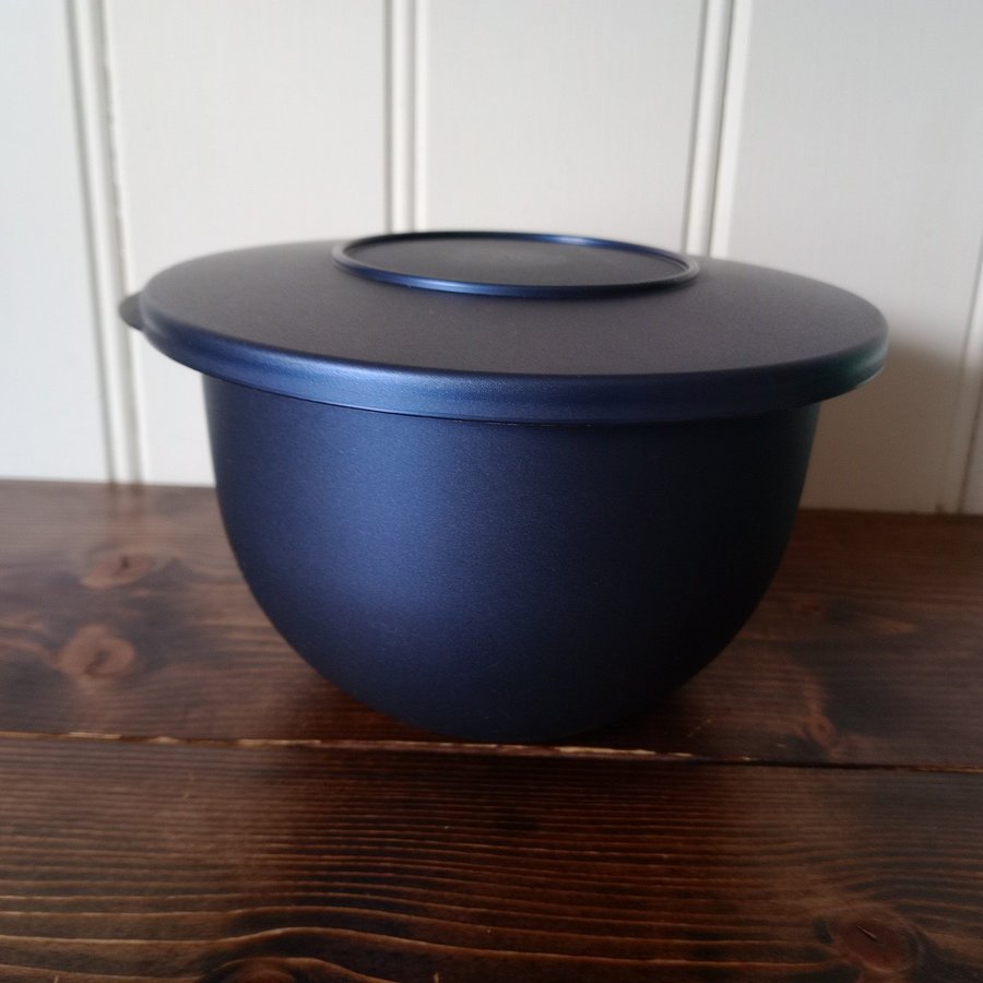 Tupperware Avanti skål 13 l mörk metallic blå