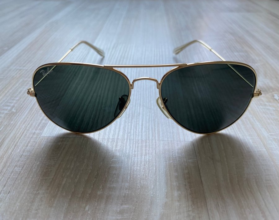 *REA* ÄKTA Rayban Aviator Ray Ban solglasögon sol glasögon Solbrillor brillor