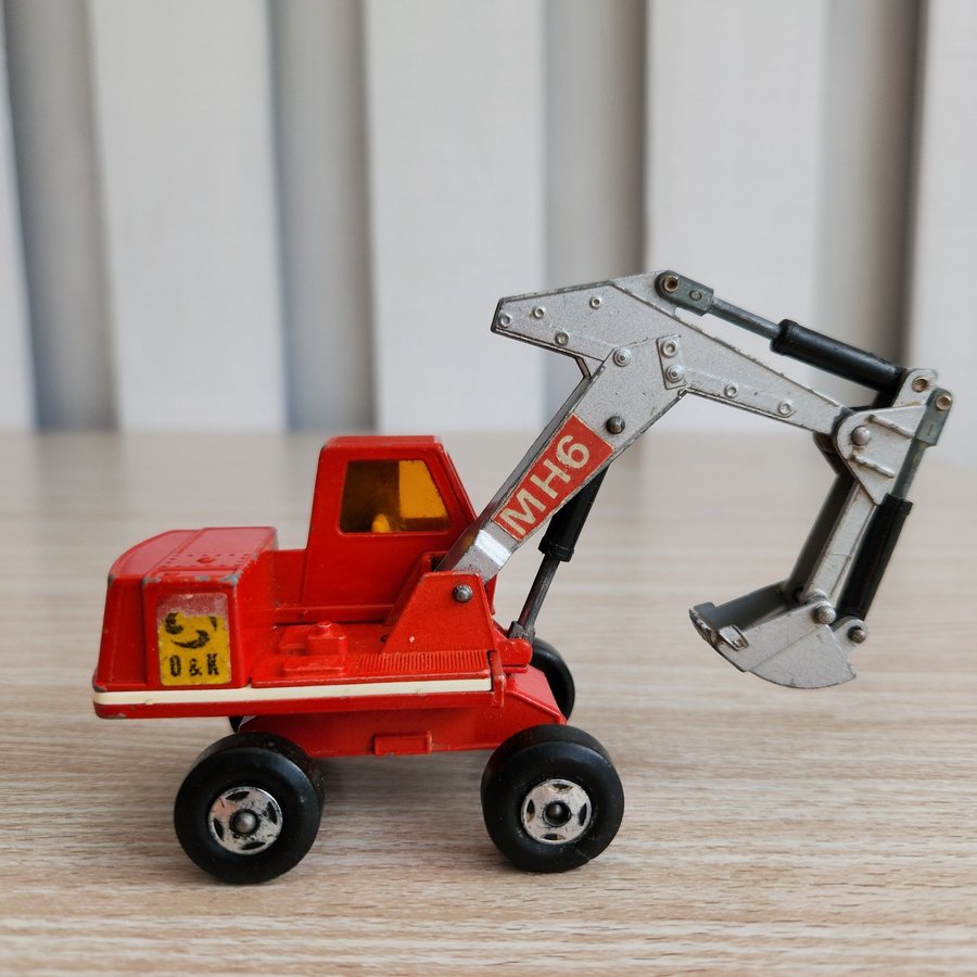 Matchbox Super Kings K-1 Hydraulic Excavator 1970