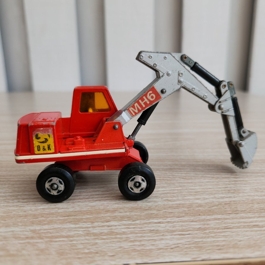 Matchbox Super Kings K-1 Hydraulic Excavator 1970