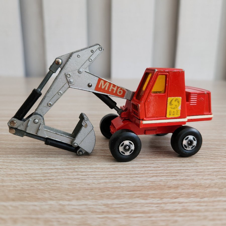 Matchbox Super Kings K-1 Hydraulic Excavator 1970