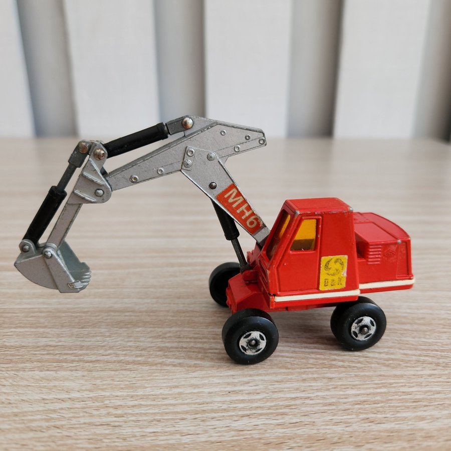 Matchbox Super Kings K-1 Hydraulic Excavator 1970