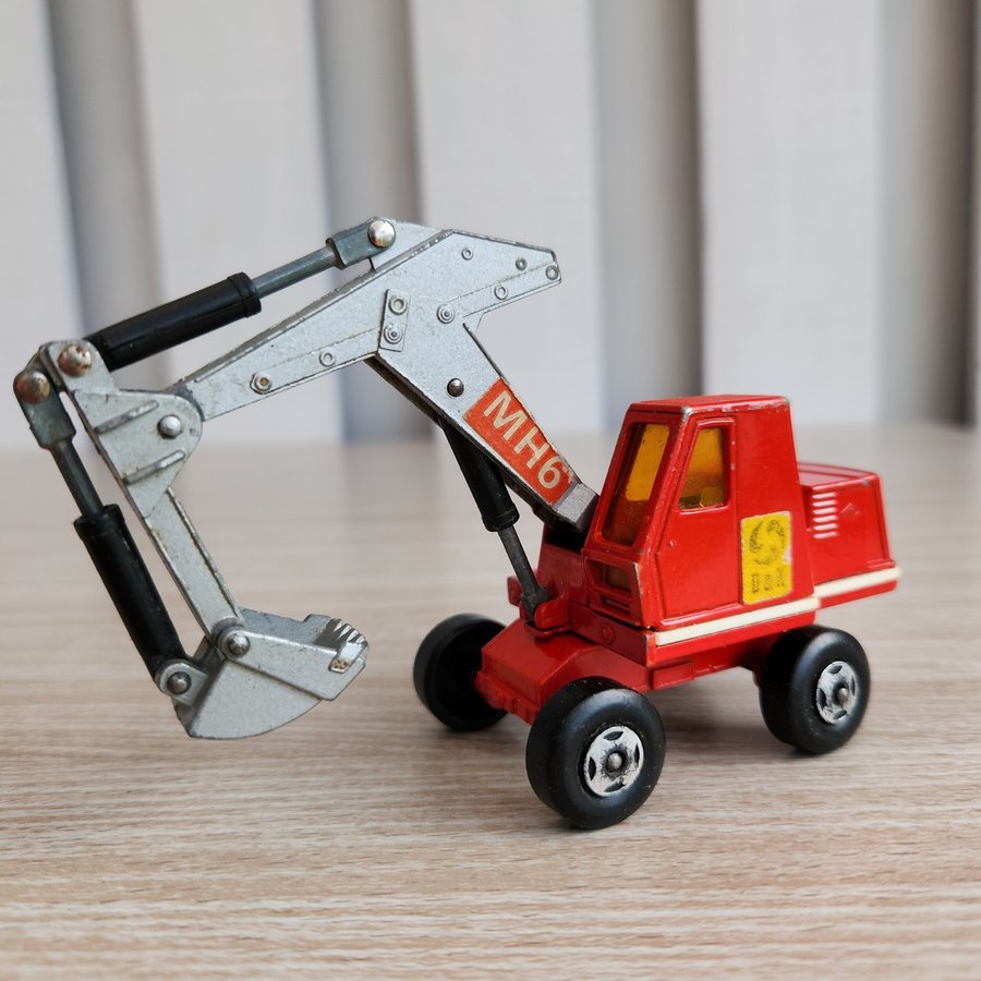 Matchbox Super Kings K-1 Hydraulic Excavator 1970