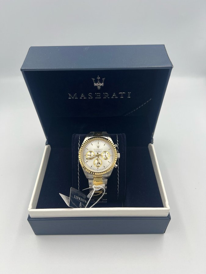 Maserati Herre armbåndsur - Konkurrence 43mm HELT NYT