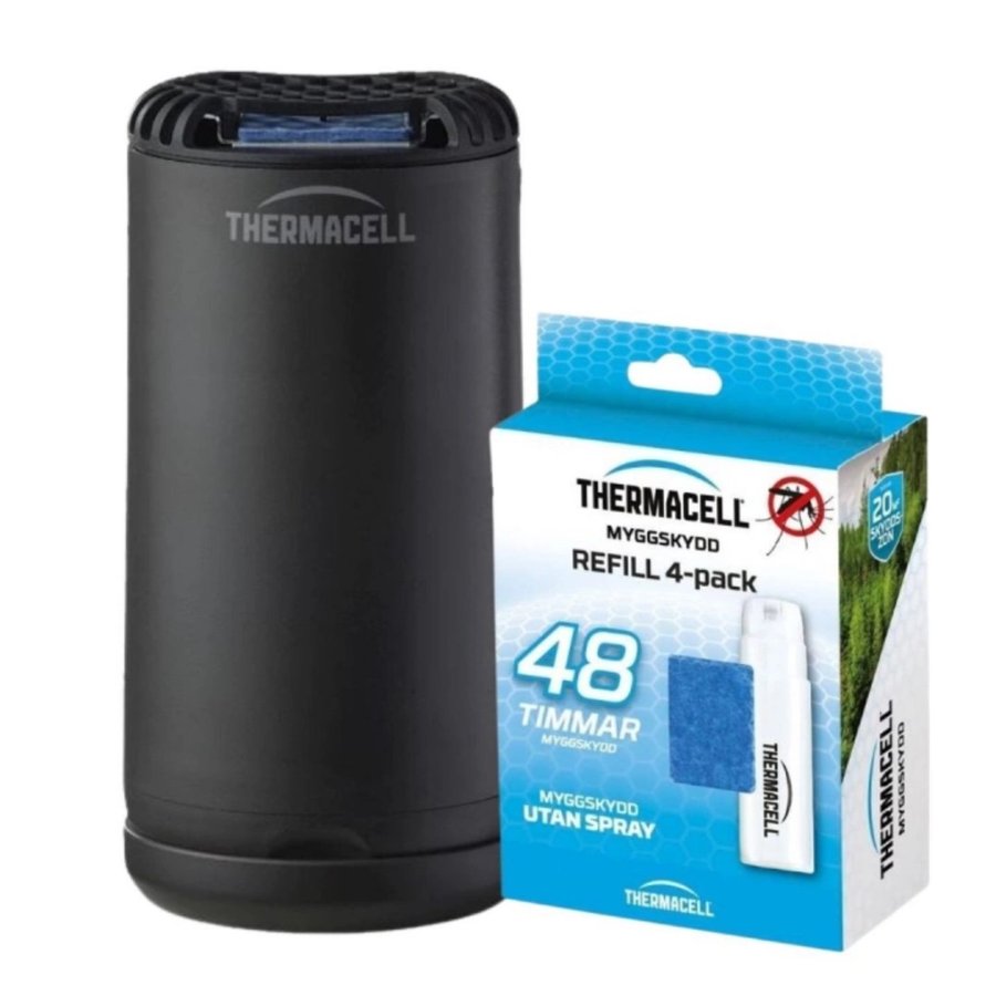 REA Superpaket! Thermacell mini halo grafit och 48h refill!!!!