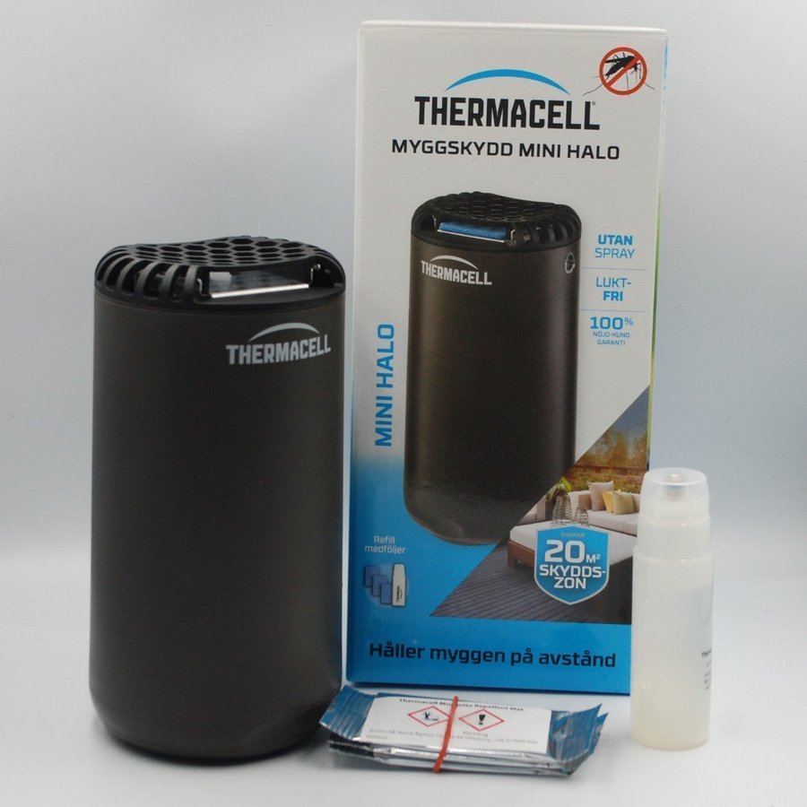 REA Superpaket! Thermacell mini halo grafit och 48h refill!!!!