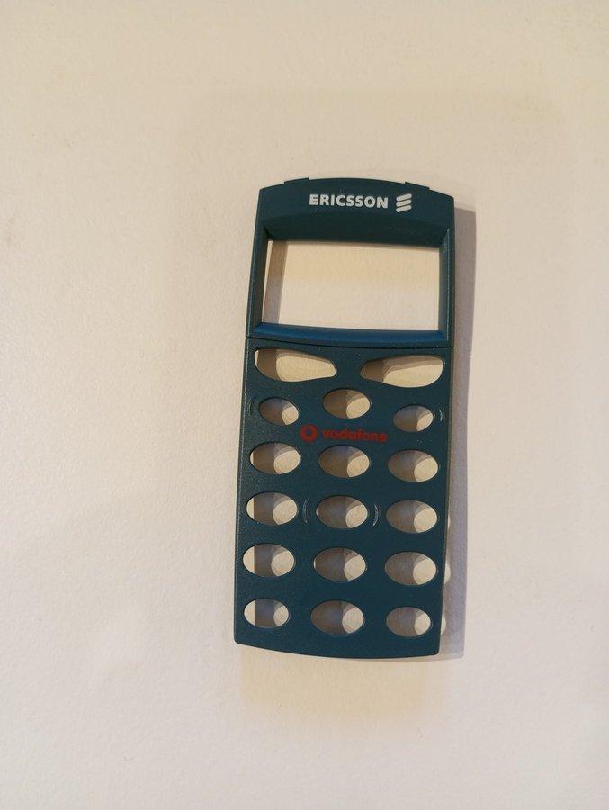 Ericsson A1018S GSM mobiltelefon Made in Sweden manual kartong och extra skal