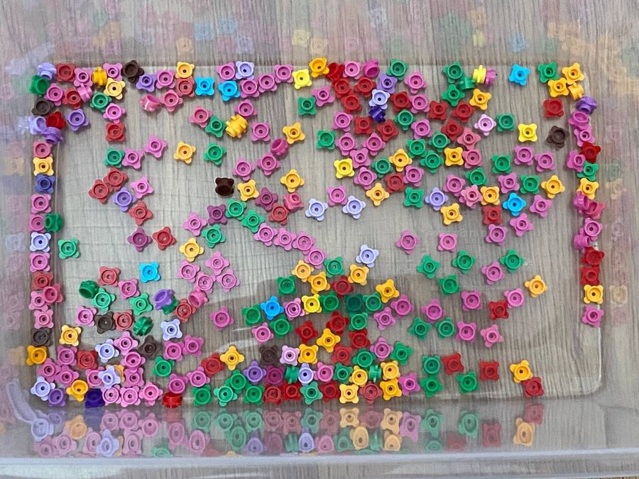 Lego - paket med blommor