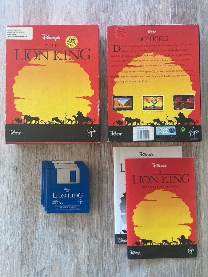 Lion King Amiga Game