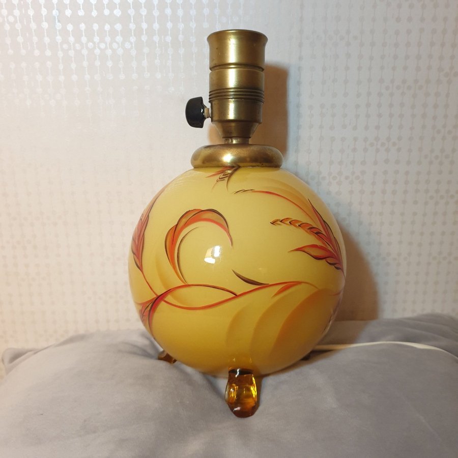 Funkis Art Deco Klotlampa bordslampa