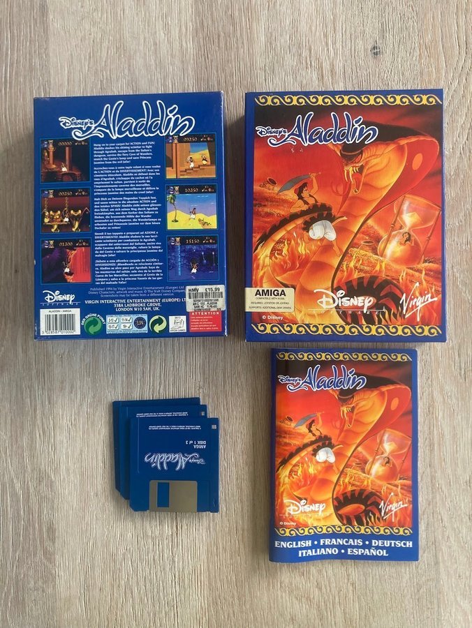 Aladdin Amiga Game