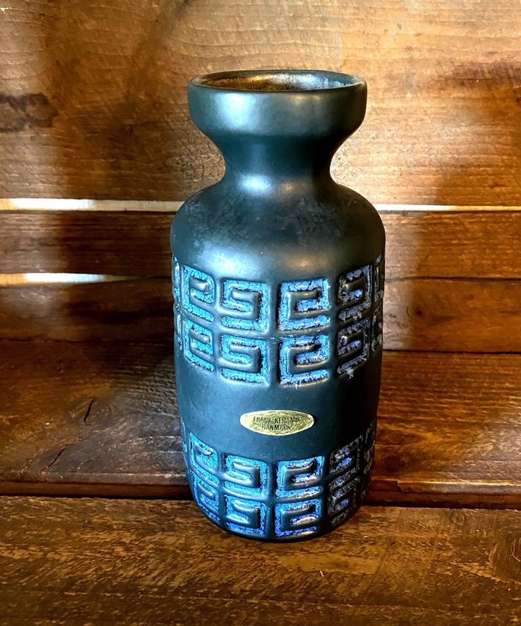 * Lækker retro-vase - fra Frank Keramik