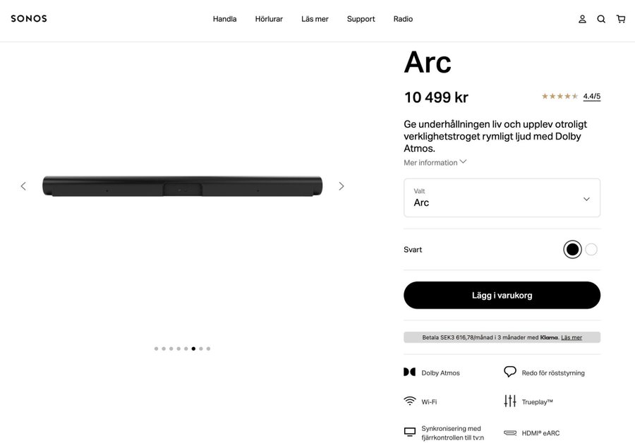 SONOS Arc Soundbar