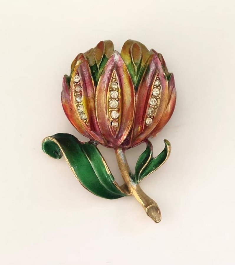 Vintage broche fra 1960erne